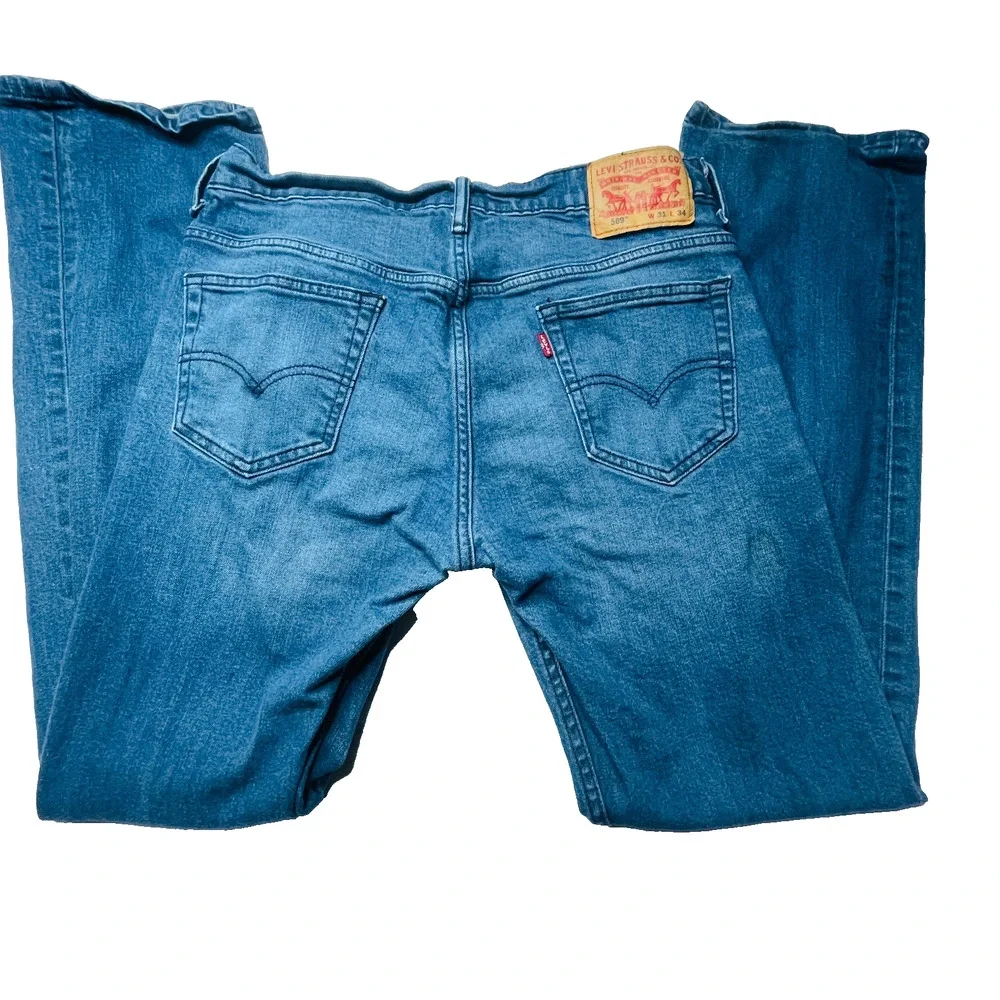 Levi's 569 Jeans Mens 31x34 Medium Wash Loose Straight Relaxed Dad Denim